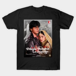 Shahrukh kajol t shirt T-Shirt